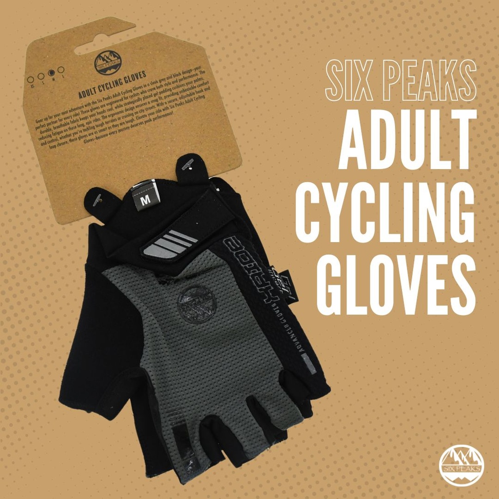 Six Peaks Adult Cycling Gloves