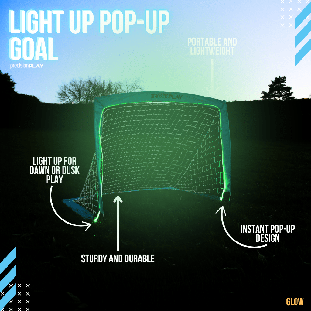 PrecisionPLAY Light Up Pop-up Goal