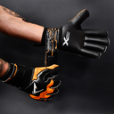 Precision Junior Fusion X Roll Finger Protect GK Gloves