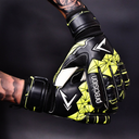 Precision Junior Fusion X Flat Cut Finger Protect GK Gloves