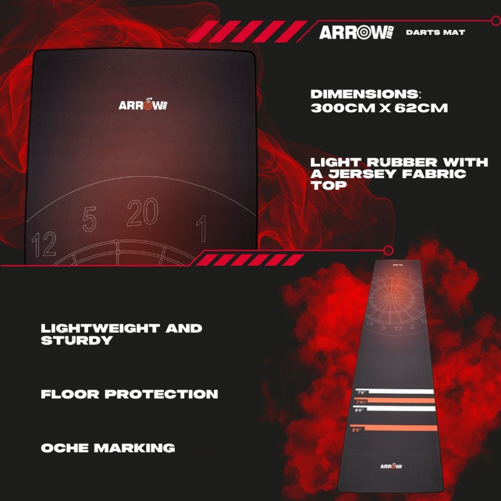 Arrow180 Darts Mat