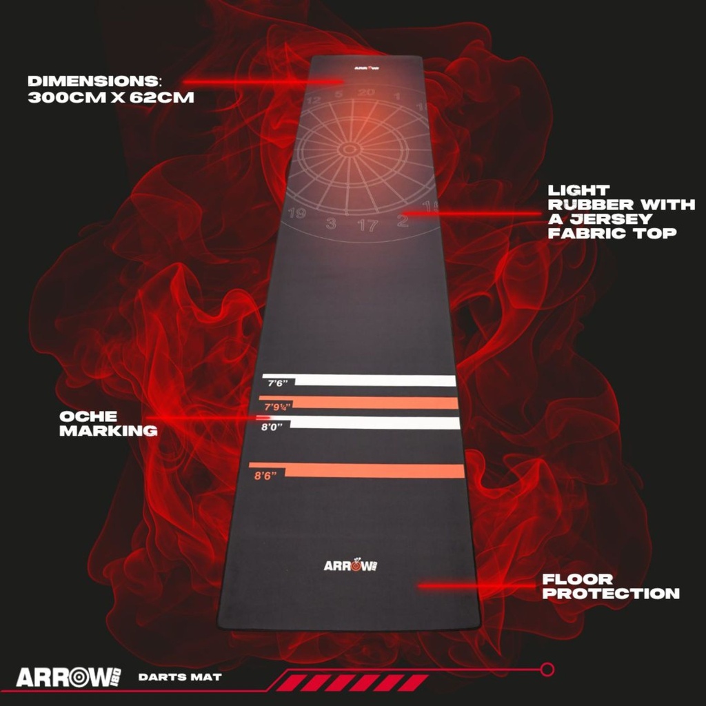 Arrow180 Darts Mat