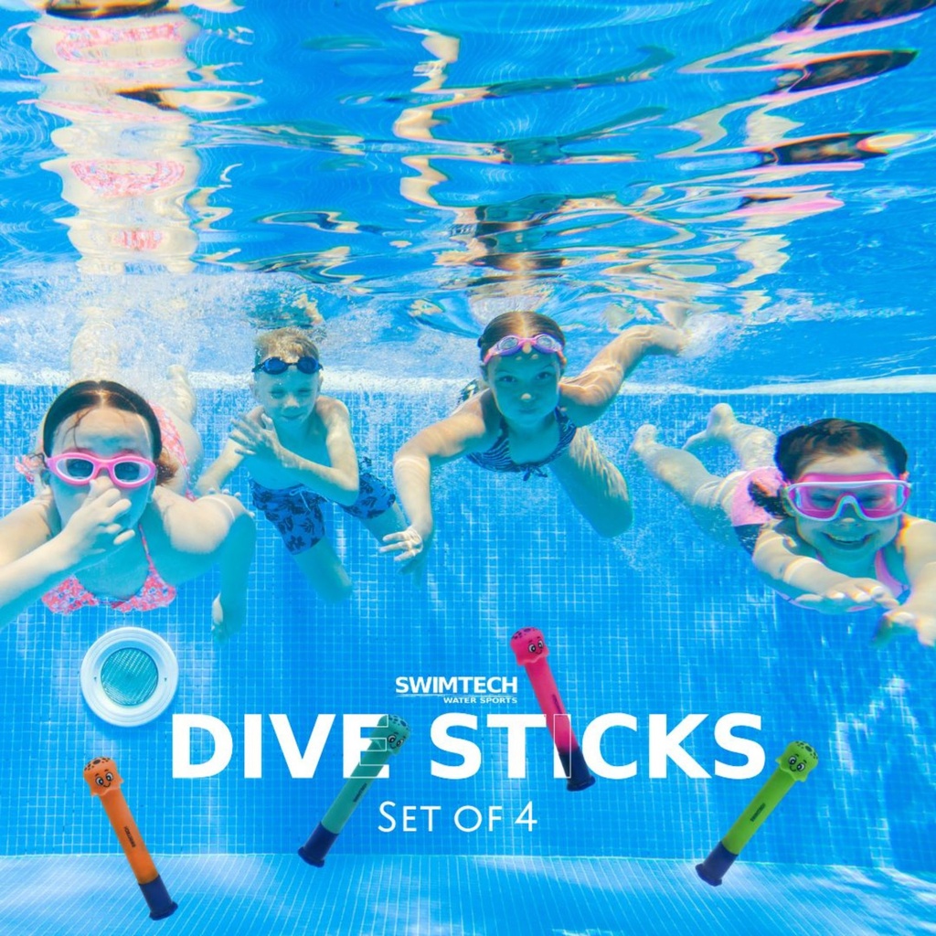 SwimTech Dive Sticks (Set of 4)