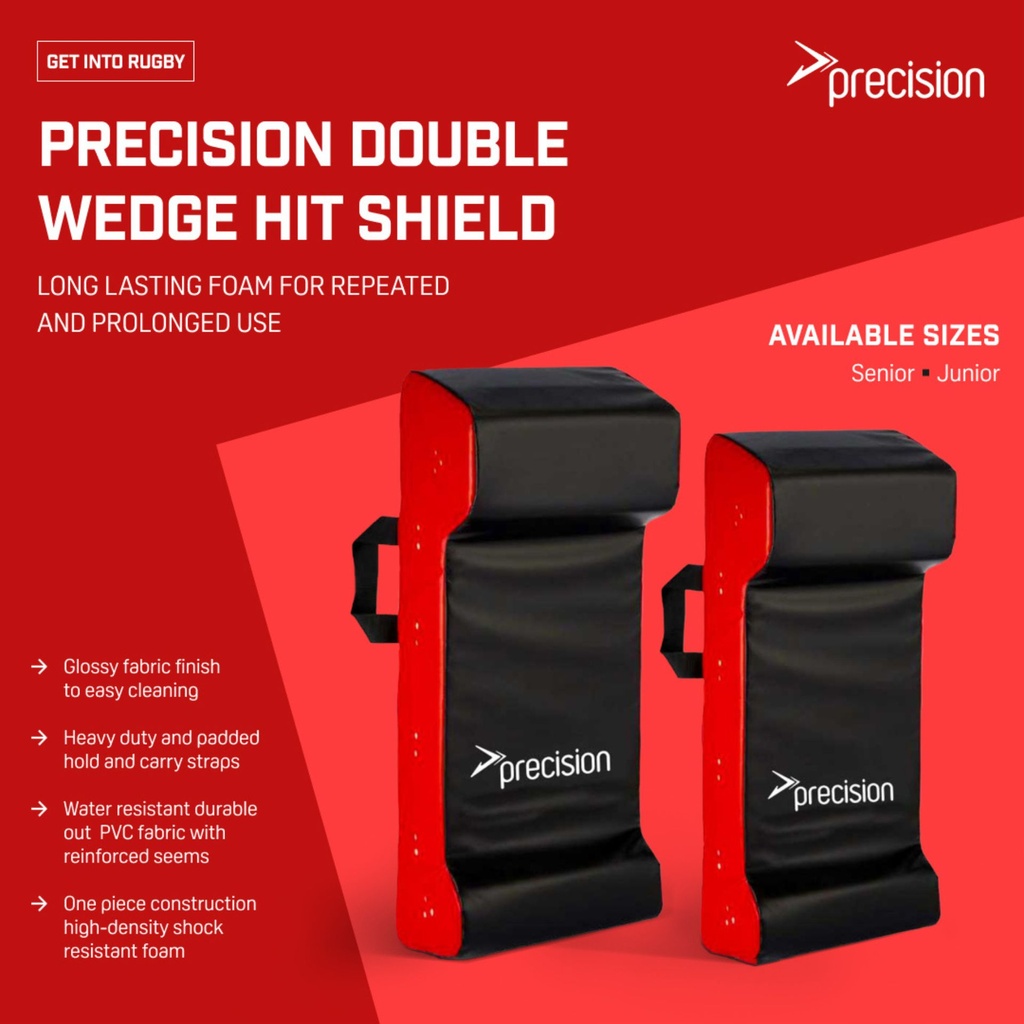 Precision Double Wedge Hit Shield