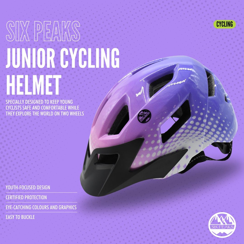 Six Peaks Junior Cycling Helmet