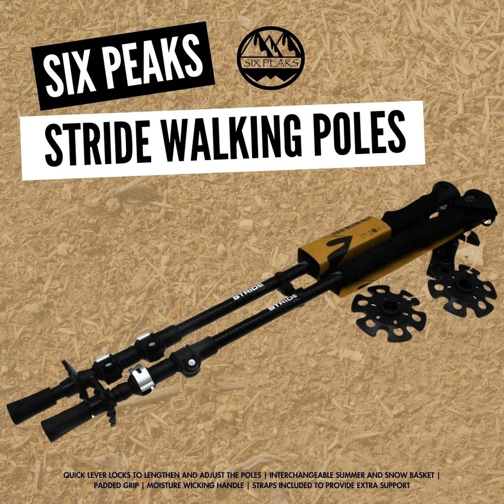 Six Peaks Stride Walking Pole (2 pcs)