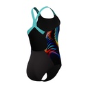 Speedo Digital Placement Splashback Junior Swimsuit