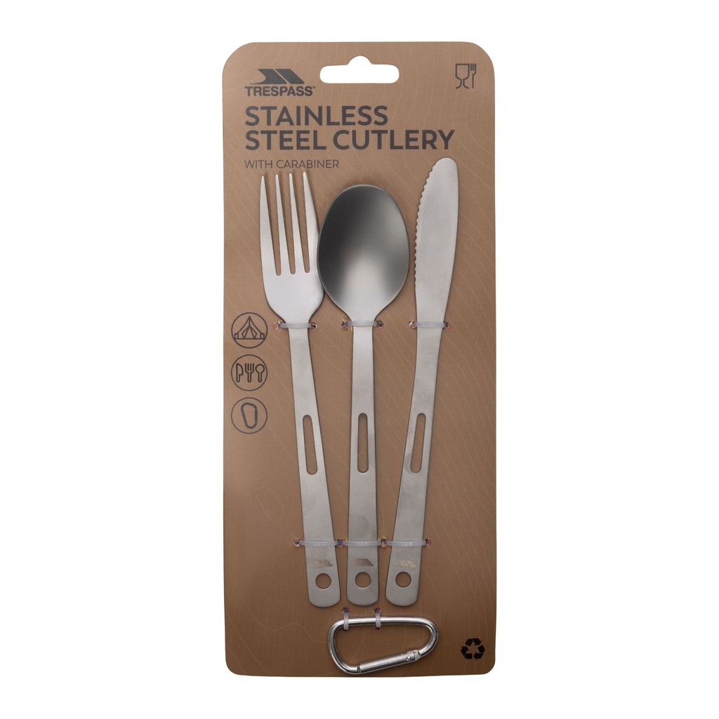 Trespass Vesco Cutlery Set