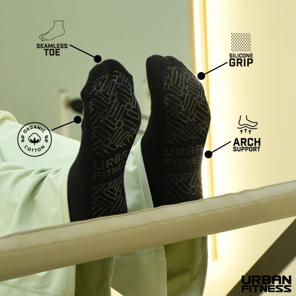 Urban Fitness Yoga Pilates Fitness Low Rise Grip Socks