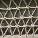 SAC Deluxe Rope 4 Chairs and Round Table