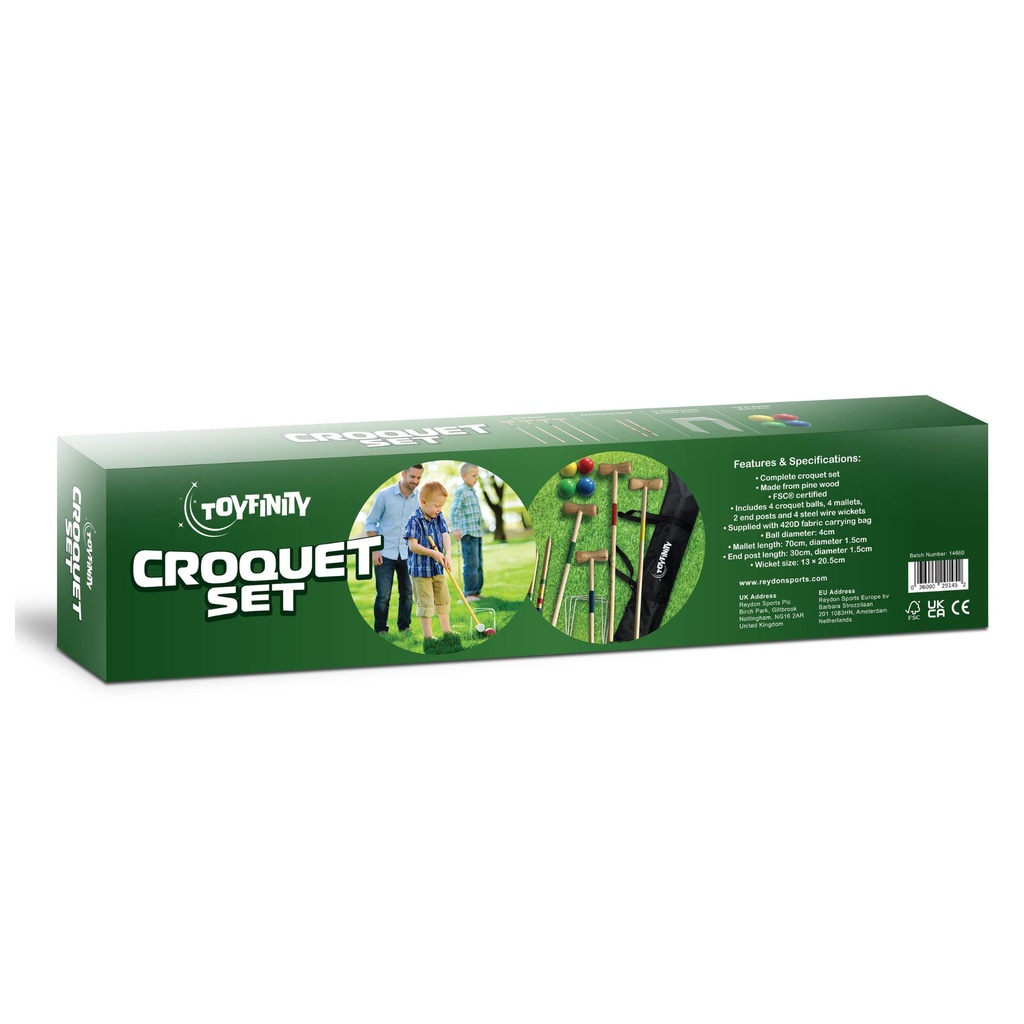 Toyfinity Croquet Set