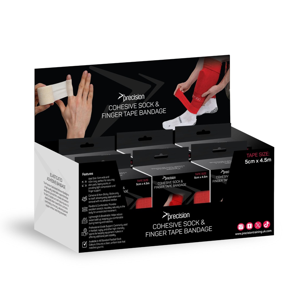 Precision Cohesive Sock & Finger Tape Bandage