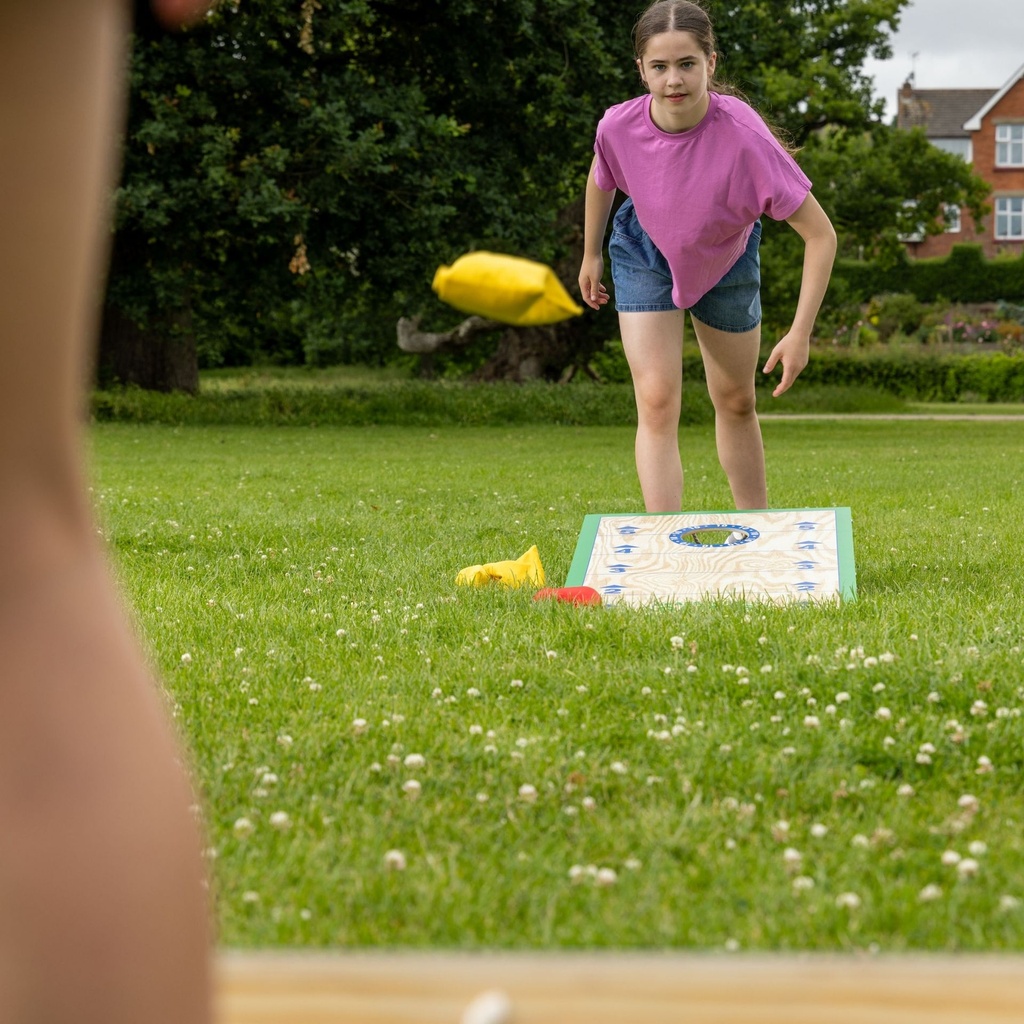 Grasshopper Games Wooden Cornhole Set