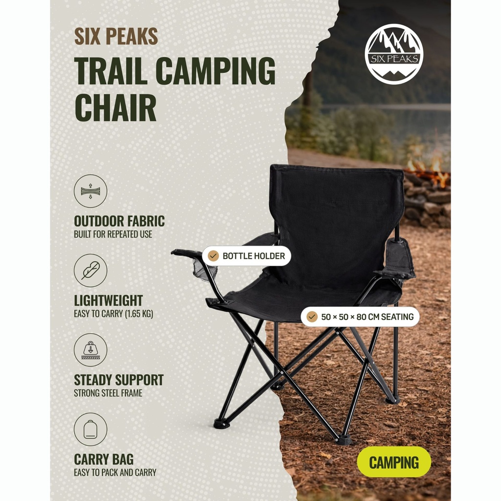 Six Peaks Trail Camping Chair