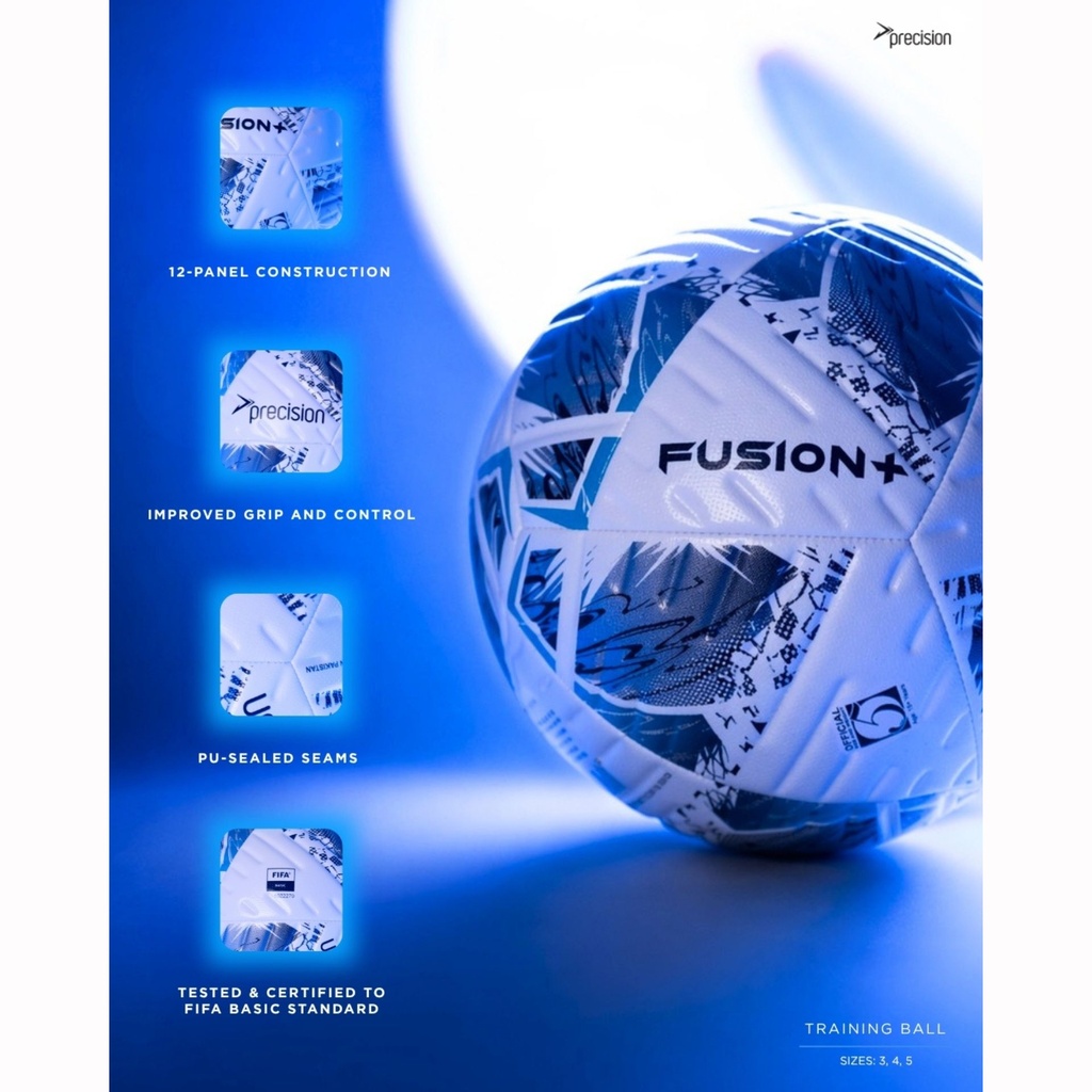 Precision Fusion+ FIFA Basic Training Ball