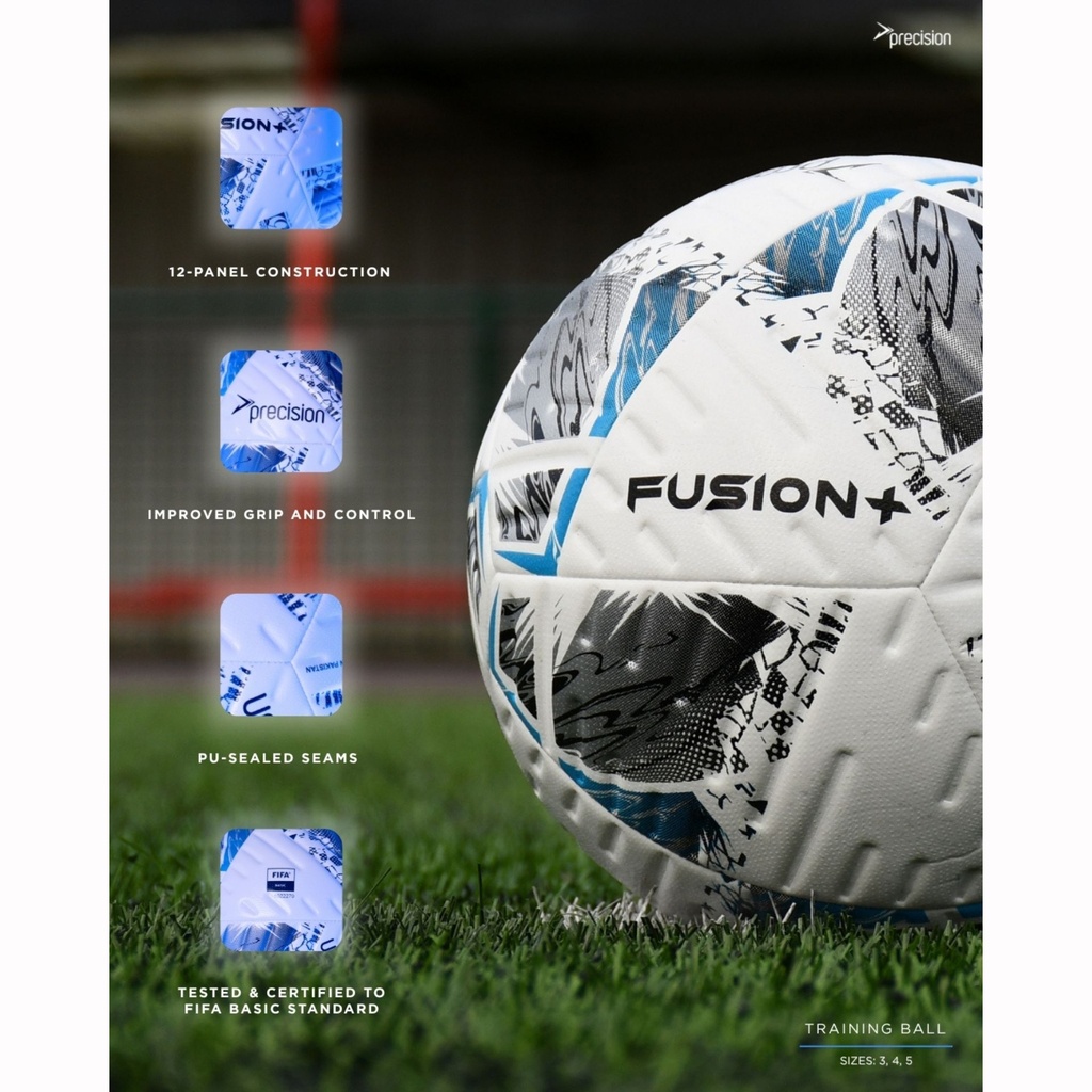 Precision Fusion+ FIFA Basic Training Ball