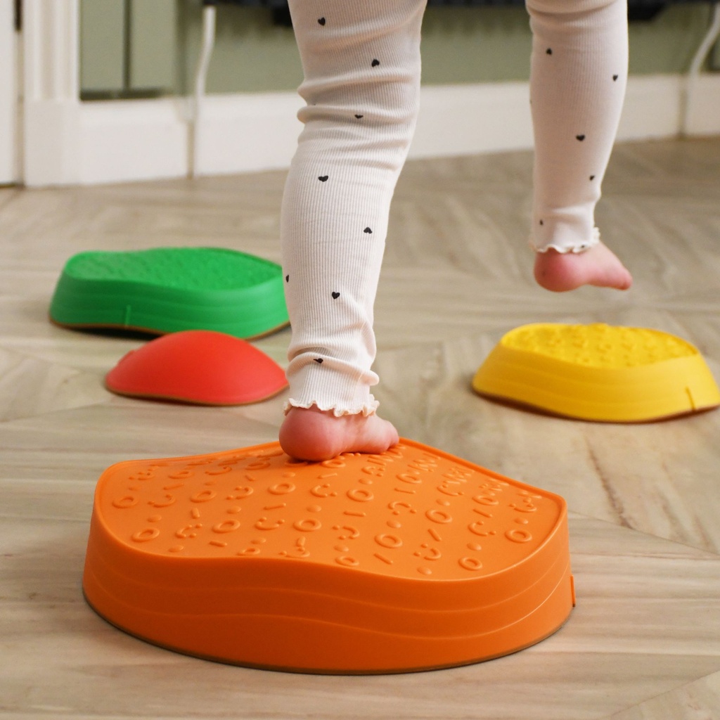 Toyfinity Sensory Stepping Stones 5 Piece Set