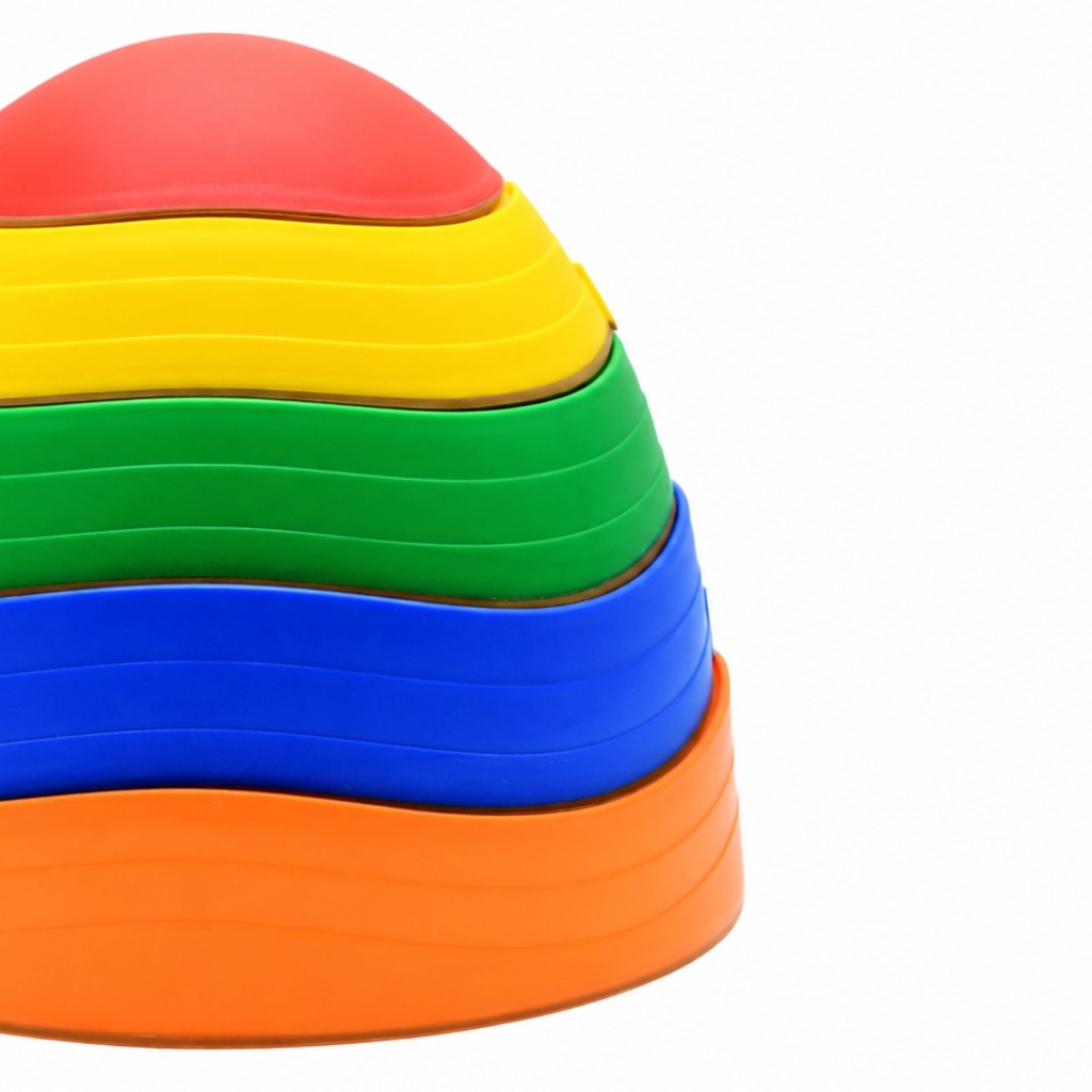 Toyfinity Sensory Stepping Stones 5 Piece Set