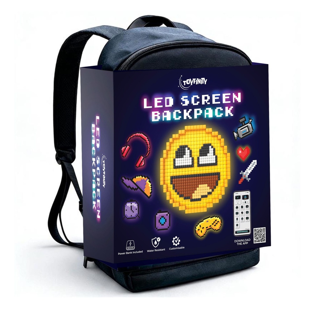 Toyfinity LED Screen Backpack
