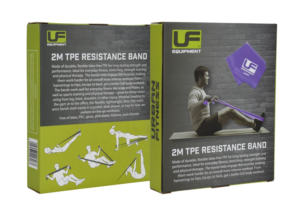 Urban Fitness 2m TPE Resistance Band