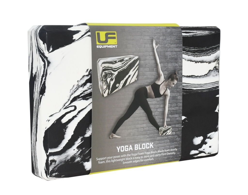 Urban Fitness Marbled Yoga Block