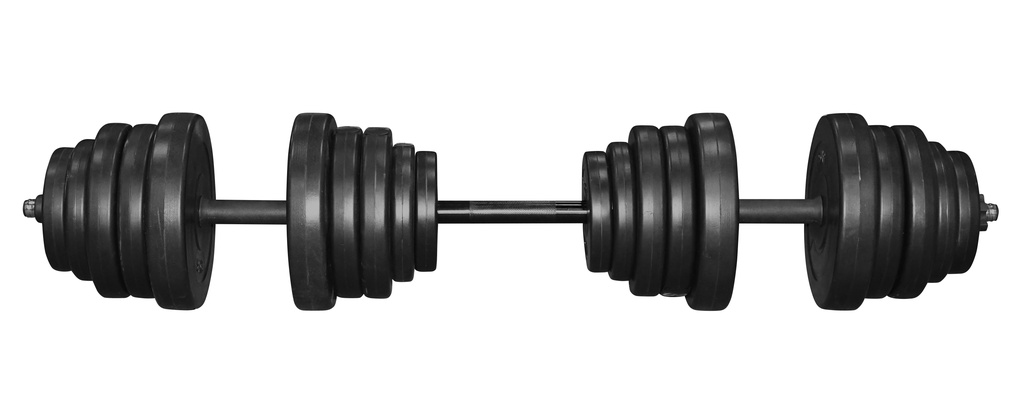 Urban Fitness 50Kg Dumbbell/Barbell Set