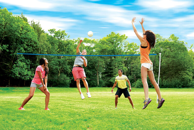 Starter Volleyball And Badminton Set