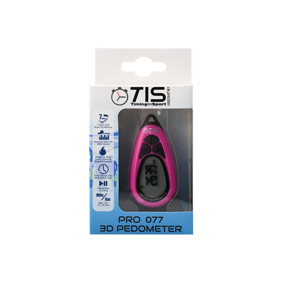 TIS Pro 077 3D Pedometer