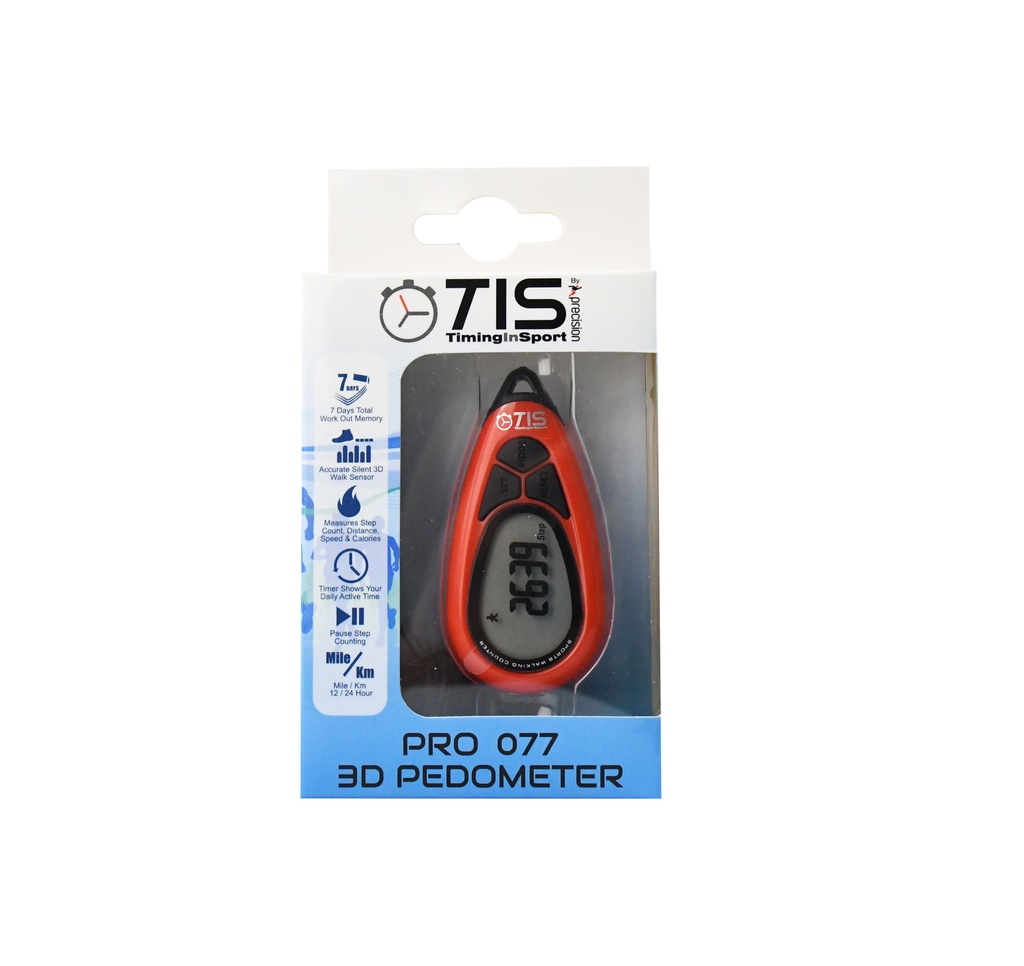 TIS Pro 077 3D Pedometer