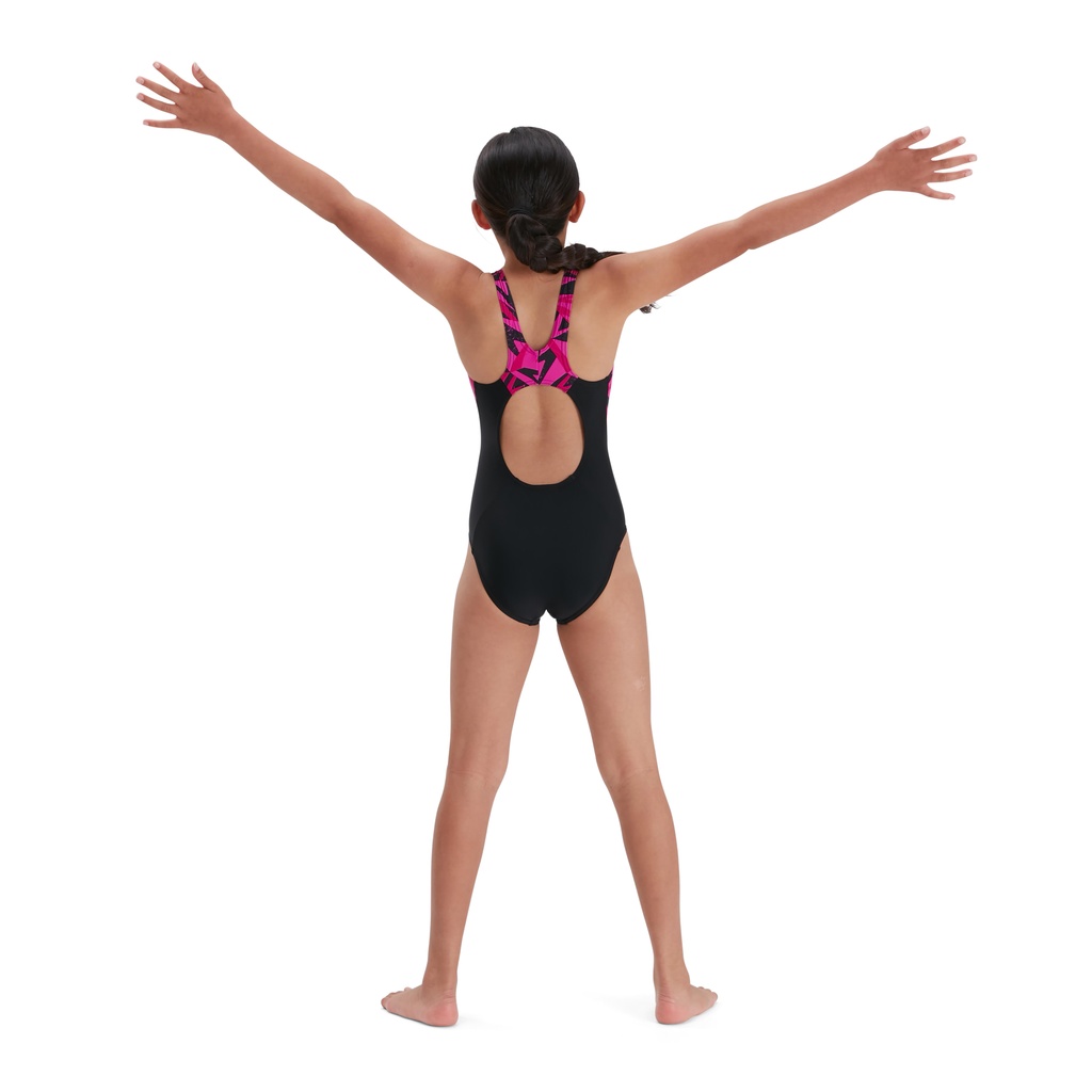 Speedo Endurance Hyper Boom Splice Muscleback Swimsuit Junior