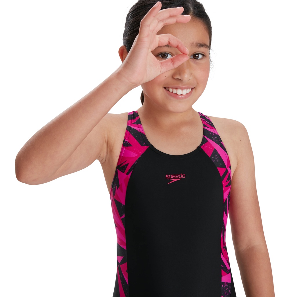 Speedo Endurance Hyper Boom Splice Muscleback Swimsuit Junior