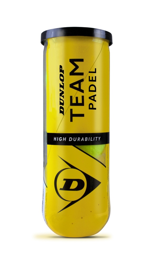 Dunlop Team Padel Balls - 3 Ball Tube