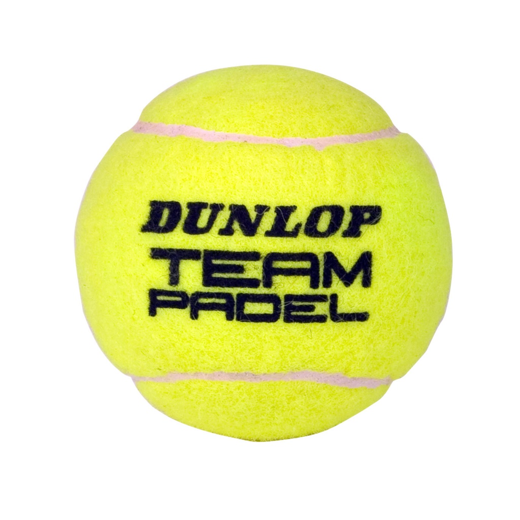 Dunlop Team Padel Balls - 3 Ball Tube