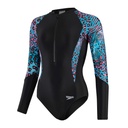 Speedo Long Sleeve Zipped Swimsuit