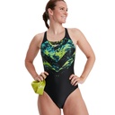 Speedo Eco Endura Flex Placement Digital Powerback Swimsuit