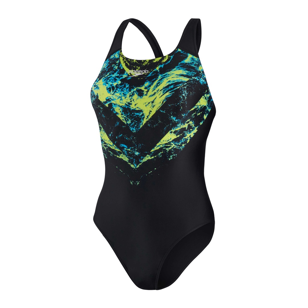 Speedo Eco Endura Flex Placement Digital Powerback Swimsuit