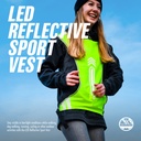 Six Peaks LED Reflective Sport Vest