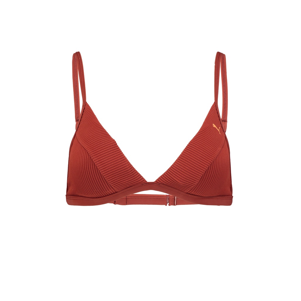 Puma Ribbed Triangle Bikini Top