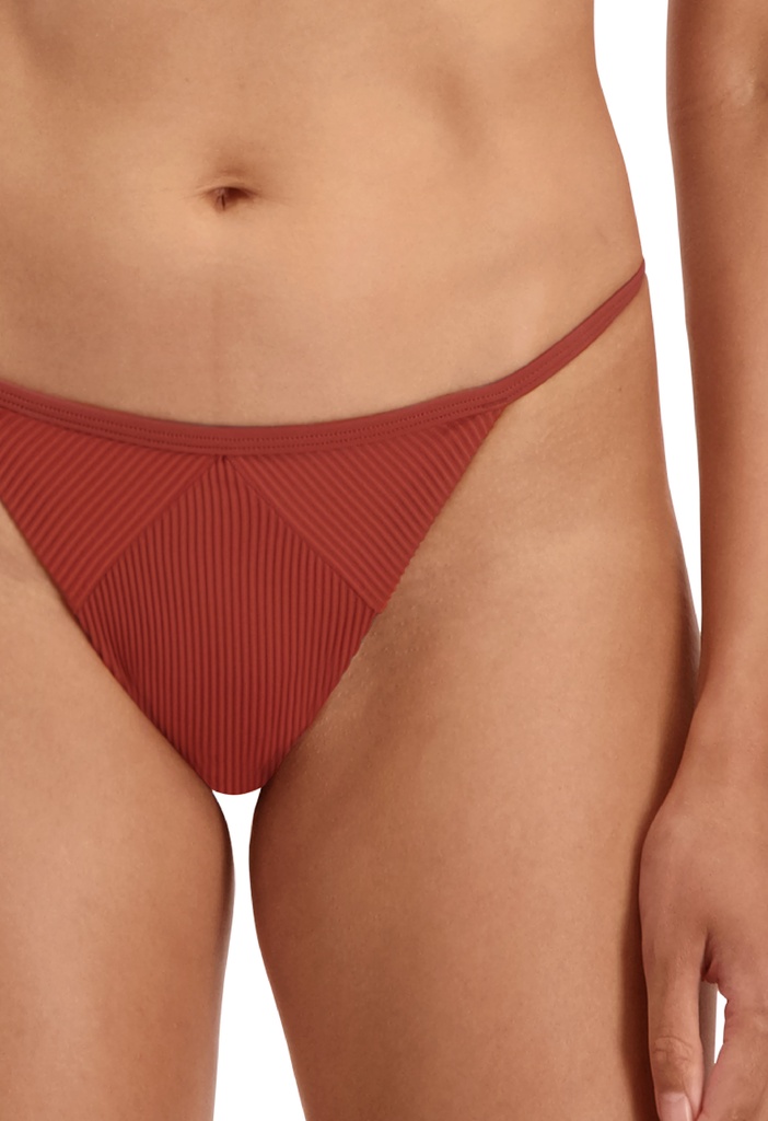 Puma Ribbed Tanga Bikini Bottom