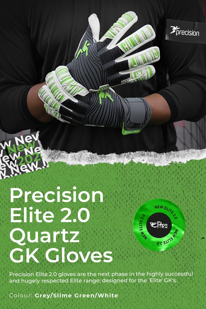 Precision Junior Elite 2.0 Quartz GK Gloves