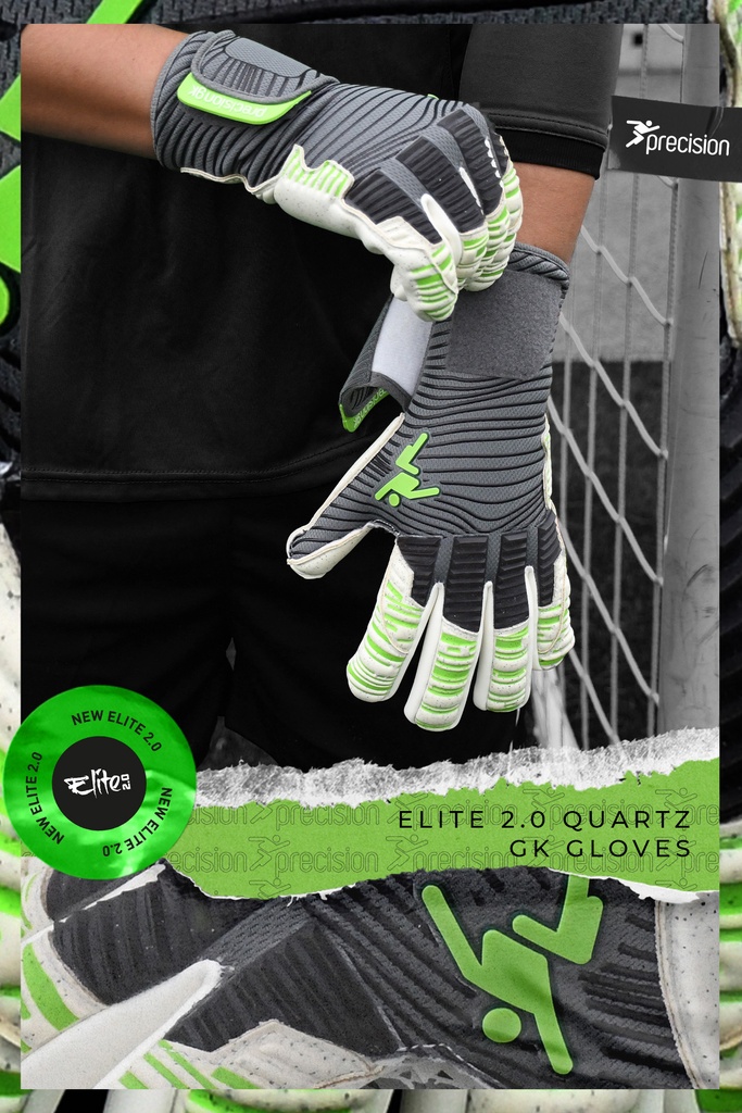Precision Junior Elite 2.0 Quartz GK Gloves