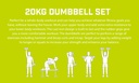 Urban Fitness 20Kg Dumbbell Set