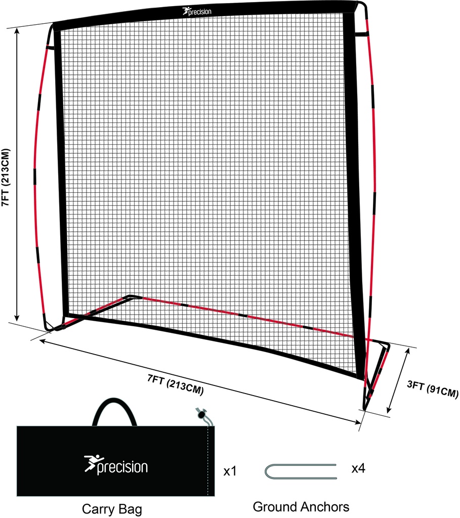 Precision Multi Sport Practise Net (7' x 7')