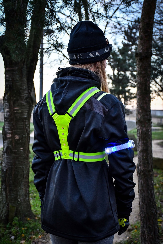 Six Peaks LED Reflective Vest with Phone Holder