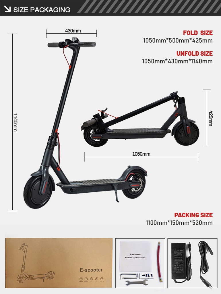 SURG City S Electric Scooter