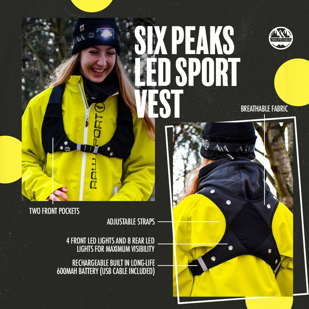 Six Peaks LED Sport Vest