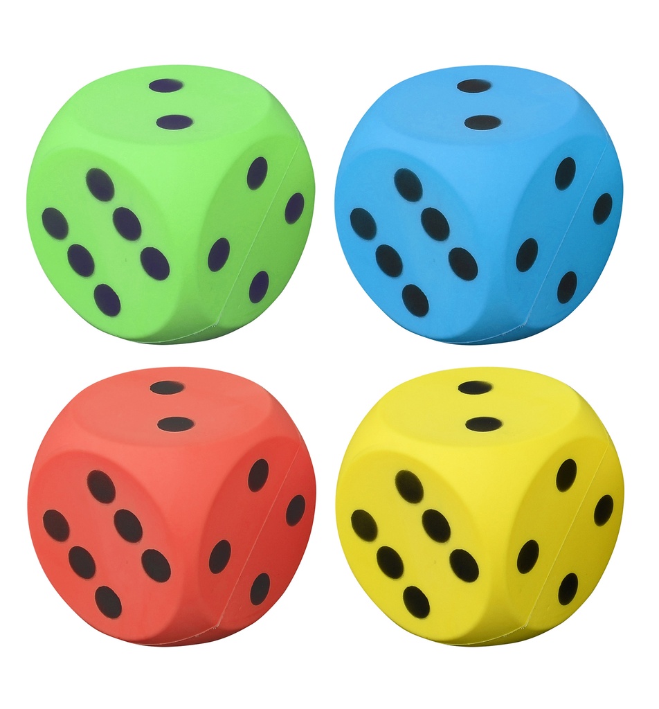 Uncoated Foam Dice