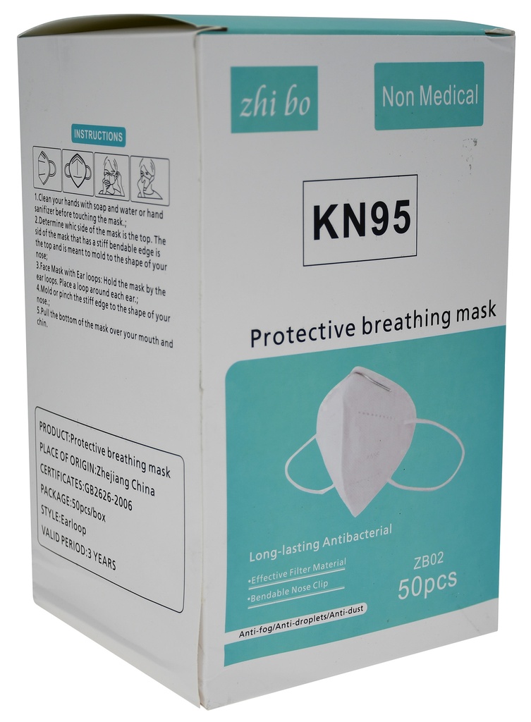 KN95 Face Mask (Pack of x50)