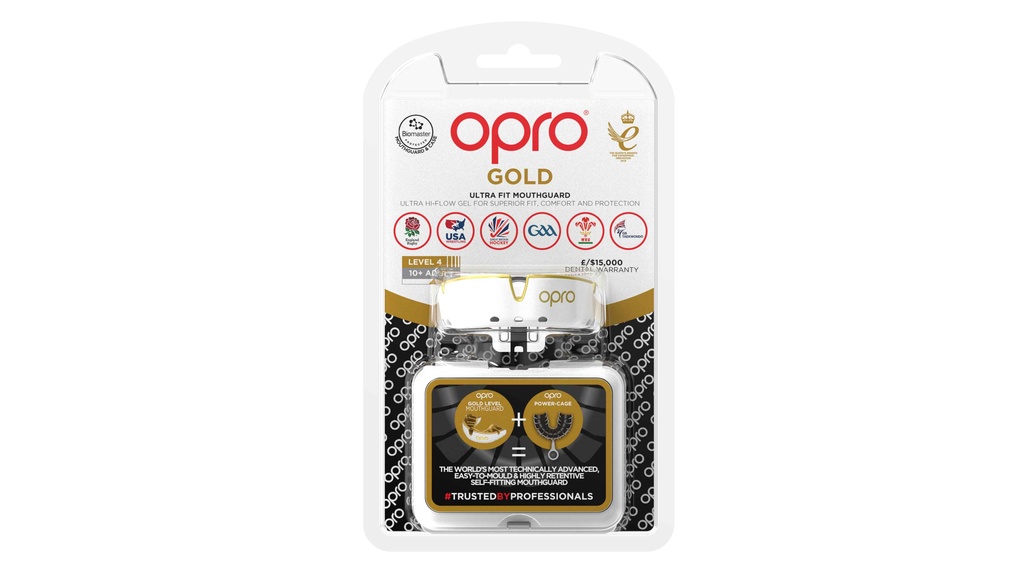 OPRO Gold Self-Fit Mouthguard