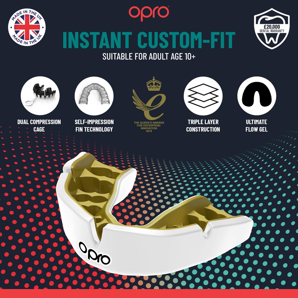 OPRO Instant Custom Self Fit Mouthguard